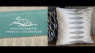 Raven + Lily Designer Stencils - Royal Design Studio