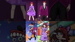 Ragatha & Caine Transformation Collection | The Amazing Digital Circus Animation meme