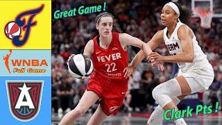 Indiana Fever vs Atlanta Dream Full Game Highlights | Women's basketball | WNBA 2024 Season