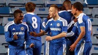 Chelsea 4-0 Blackburn Rovers | The FA Youth Cup Final Highlights First Leg 20/04/2012