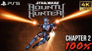 Star Wars: Bounty Hunter (PS5 4k) - 100% Walkthrough Chapter 2 | All Bounties & Collectibles