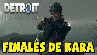 Detroit Become Human - Finales de Kara - En el rio - Todas las decisiones - Español Latino - 1080p