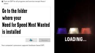 How to fix Need for Speed Most Wanted Crashing on PC (2005)