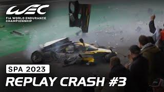 Massive Crash for the #3 Cadillac I 2023 6 Hours of Spa I RACE I FIA WEC