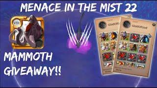 Menace in the mists #22| Prowling | Only 8.4/8.3 kills | Mammoth Giveaway| Albion Online