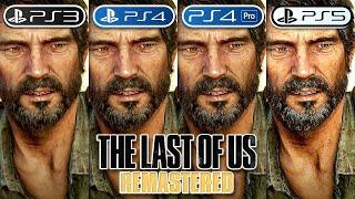 The Last of Us | PS3 vs PS4 vs PS4 Pro vs PS5 | Graphics Comparison (Side by Side) 4K