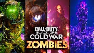 ALL Cold War Zombies Boss Fights (No Commentary)