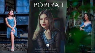 Portrait Lightroom Preset | Outdoor Photography Preset DNG & XMP Available