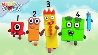 @Numberblocks  | Maths Comparison Skills | Let's compare numbers One to Five!