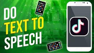 How To Do Text To Speech On TikTok (2022)