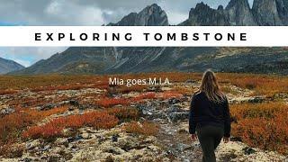 Exploring the fall colours of Tombstone Territorial Park