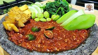 SAMBEL TEMPONG TANPA TOMAT RANTI, TETAP JUARA.