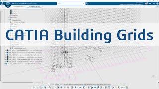 CATIA Building Design fundamentals - Building Grids