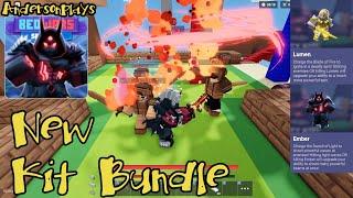 AndersonPlays Roblox BedWars ️ [NEW KITS!] Update - Lumen Kit and Ember Kit - New Kit Bundle