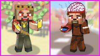 POOR ZOMBIE STUDENT VS RICH ZOMBIE STUDENT  - Minecraft