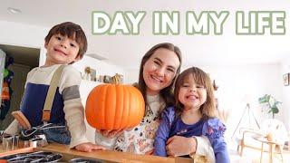 Pumpkin Carving, Book Release Day, Toddler Shopping Hacks | Day in my Life