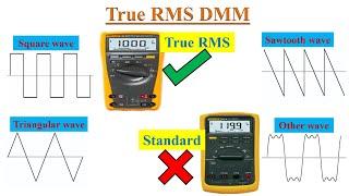 True RMS Vs Standard Multimeter