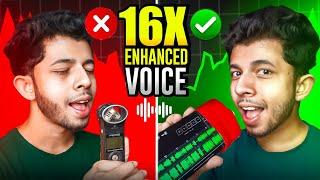 How to RECORD VOICE & EDIT for YouTube in Mobile - 2024