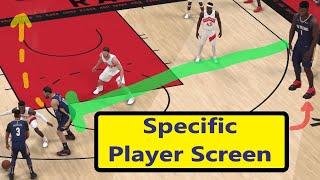 How to pick who screens in 2k24?