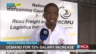 Truck drivers' protest | ATDF representative speaks to eNCA