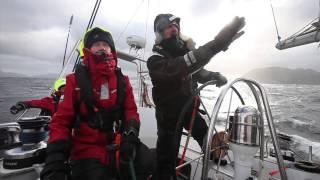 How to heave to in a yacht – Skip Novak's Storm Sailing