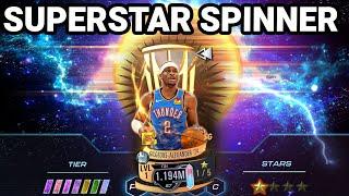 NBA 2K Mobile - MOONSTONE Shai?! Superstar Spinner Pack Opening!