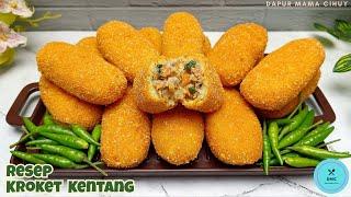 KROKET KENTANG ISI DAGING || Renyah Diluar, Lembut & Gurih Didalam || ENAKNYA Bikin KETAGIHAN ️