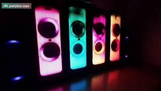 JBL speakers led light show