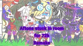 °Aftons stuck in room for 72h//Official//Remake//24/72h//Day 1°