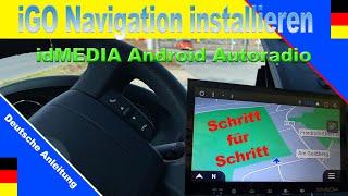 iGO Navigation auf idMedia Autoradio installieren || Schritt für Schritt *Deutsch || Mooveo 630 EB