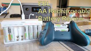 EBL AA 2800mAh 8 Pack Rechargeable Battery Review