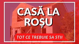 Constructie CASA LA ROȘU - Stadiu constructie