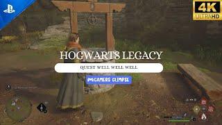 Hogwarts Legacy - Well Well Well Side Quest Walkthrough | Gamers Glimpse