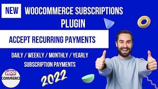 New WooCommerce Subscriptions Plugin Tutorial | How to Setup product subscription in WooCommerce