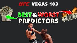 Kape vs Almabayev Results: Most & Least Correct Picks + Highest & Lowest ROI% (Vegas 103)