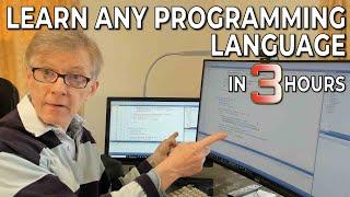 Learn Any Programming Language In 3 Hours!