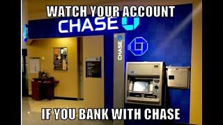 Chase Bank Suddenly Shuts Down Bank Accounts With No Explanation