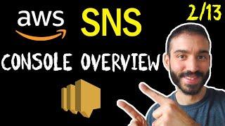 Introduction to AWS SNS Console (2/13)