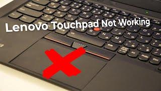 How To Fix Lenovo laptop touchpad not working in Windows 10