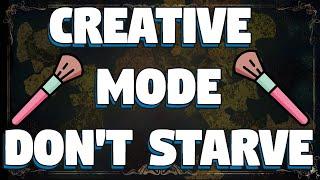 How to Use Creative Mode in Don't Starve Together  - Console Commands - Creative Mode in DST
