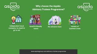 Why choose The Aspida Advisory Trainee Programme