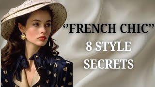 "French Chic: 8 Style Tips to Elevate Your Wardrobe" | How To Be Elegant