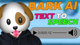 How to Use Bark Ai: FREE Text-To-Speech Tool