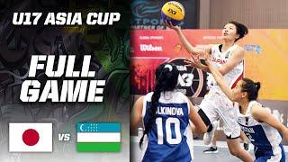 Japan v Uzbekistan | Women | Full Game | FIBA 3x3 U17 Asia Cup 2022