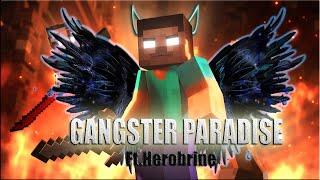 Gangsta's Paradise X Herobrine #minecraft