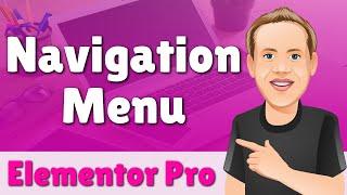 Elementor Pro Nav Menu Widget