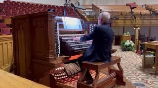 Hunting Horn Scherzo, by Alexander Schreiner, James Welch at the Tabernacle organ, Salt Lake City