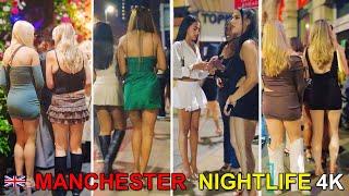  MANCHESTER Nightlife ENGLAND Part- 2 - 2024