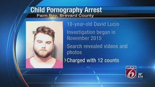 Child pornography arrest