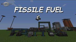 How to create Fissile Fuel in Mekanism - Easy Setup!